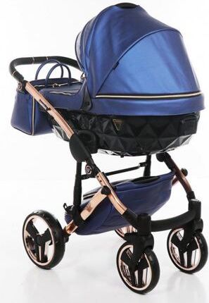 Kočárek Junama Fluo V2 dvojkombinace 01 Blue - obrázek 4