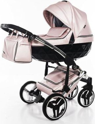 Kočárek Junama Fluo V2 dvojkombinace 06 Light pink - obrázek 1
