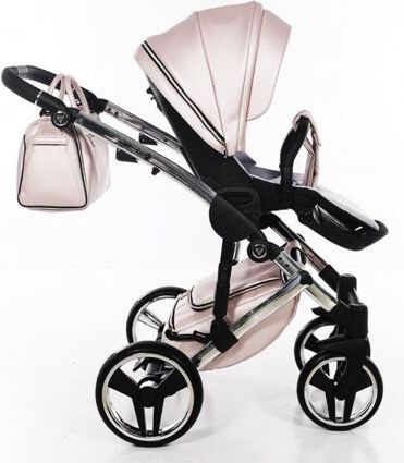 Kočárek Junama Fluo V2 dvojkombinace 06 Light pink - obrázek 10