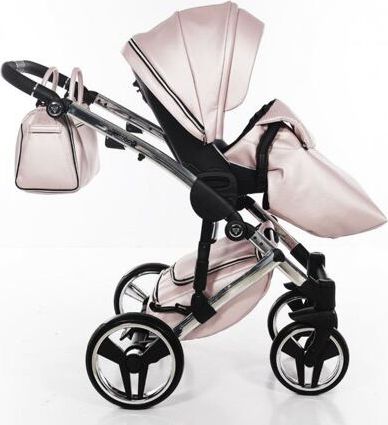 Kočárek Junama Fluo V2 dvojkombinace 06 Light pink - obrázek 11