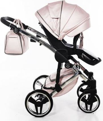 Kočárek Junama Fluo V2 dvojkombinace 06 Light pink - obrázek 12