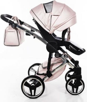 Kočárek Junama Fluo V2 dvojkombinace 06 Light pink - obrázek 13