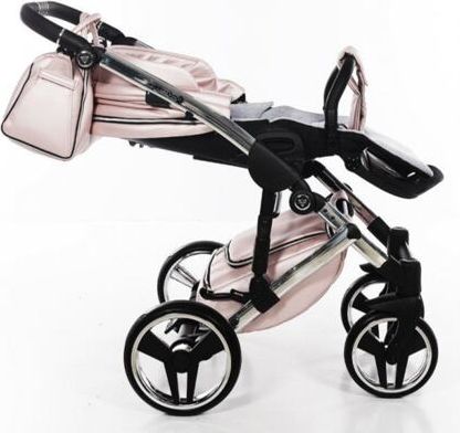 Kočárek Junama Fluo V2 dvojkombinace 06 Light pink - obrázek 14