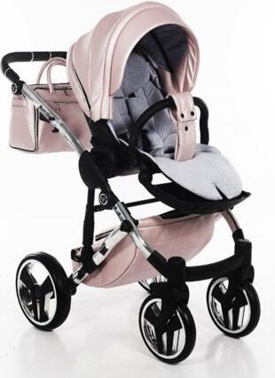 Kočárek Junama Fluo V2 dvojkombinace 06 Light pink - obrázek 16