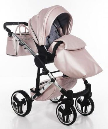 Kočárek Junama Fluo V2 dvojkombinace 06 Light pink - obrázek 17