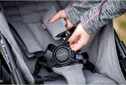 Set kočárek X-lander X-Run + isofix 2021 Evening grey - obrázek 24
