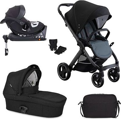 Set kočárek X-lander X-Pulse + isofix 2021 Astral black - obrázek 1