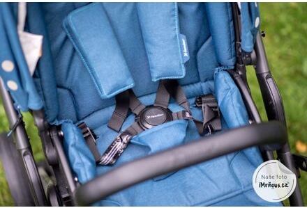 Set kočárek X-lander X-Pulse + isofix 2021 Azure grey - obrázek 7