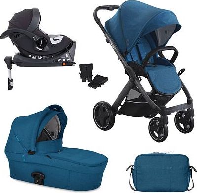 Set kočárek X-lander X-Pulse + isofix 2021 Petrol blue - obrázek 1