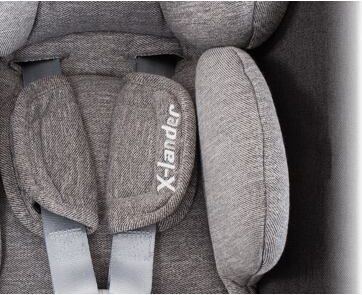 Set kočárek X-lander X-Cite + isofix 2021 Evening grey - obrázek 22