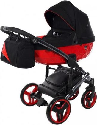 Kočárek Junama Diamond S-line V2 dvojkombinace 01 Red - obrázek 2