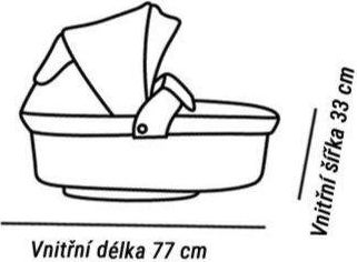 Kočárek Baby Active Mommy Special edition 2022 dvojkombinace Jungle gold - obrázek 3