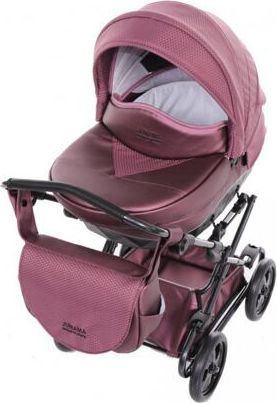 Kočárek pro panenky Junama Mini Saphire 04 Purple - obrázek 5