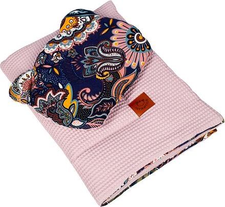 Set do postýlky Infantilo vaflový pink/dark boho - obrázek 1