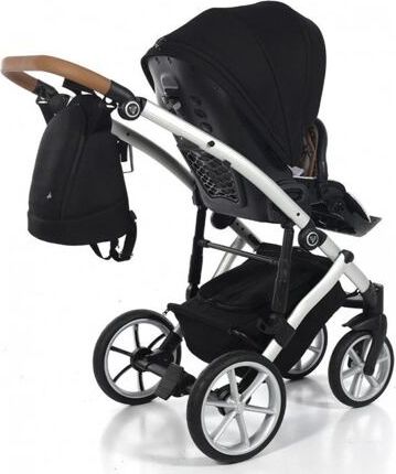 Kočárek Junama Space dvojkombinace 05 Black/black - obrázek 17