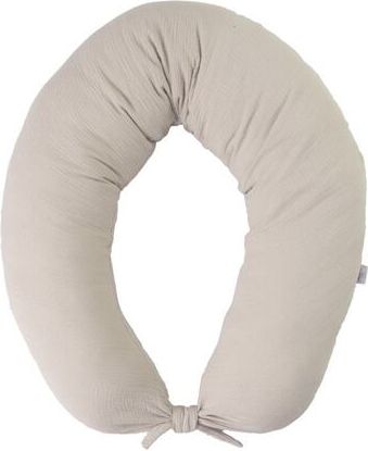 Kojicí polštář MOON mušelínový Baby Matex 260cm hnědý - obrázek 1