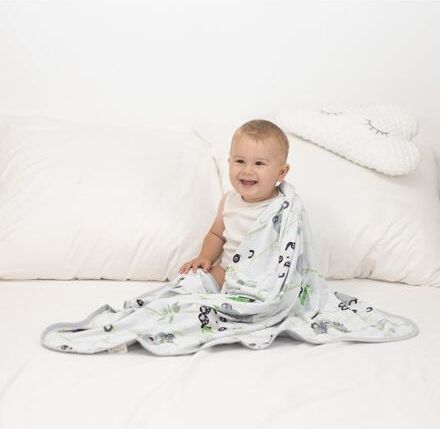 Oboustranná deka bambus a bavlna Baby Matex koala - obrázek 2
