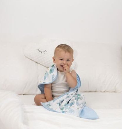Oboustranná deka bambus a bavlna Baby Matex les - obrázek 3