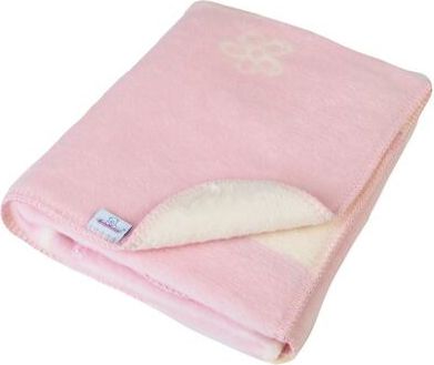 Dětská deka Baby Matex TEDDY 75x100 růžová - obrázek 1
