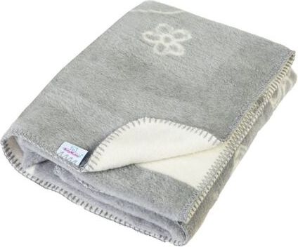 Dětská deka Baby Matex TEDDY 75x100 šedá - obrázek 1