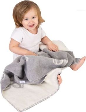 Dětská deka Baby Matex TEDDY 75x100 šedá - obrázek 3