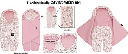 Zavinovačka do autosedačky Bea Emitex hořčicová - obrázek 4