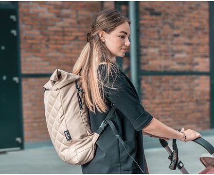 Rolovací batoh Rolltop Emitex béžový - obrázek 12