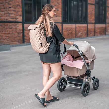 Rolovací batoh Rolltop Emitex béžový - obrázek 13