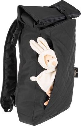 Rolovací batoh Rolltop softshell Emitex černý - obrázek 4