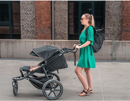 Rolovací batoh Rolltop softshell Emitex černý - obrázek 7