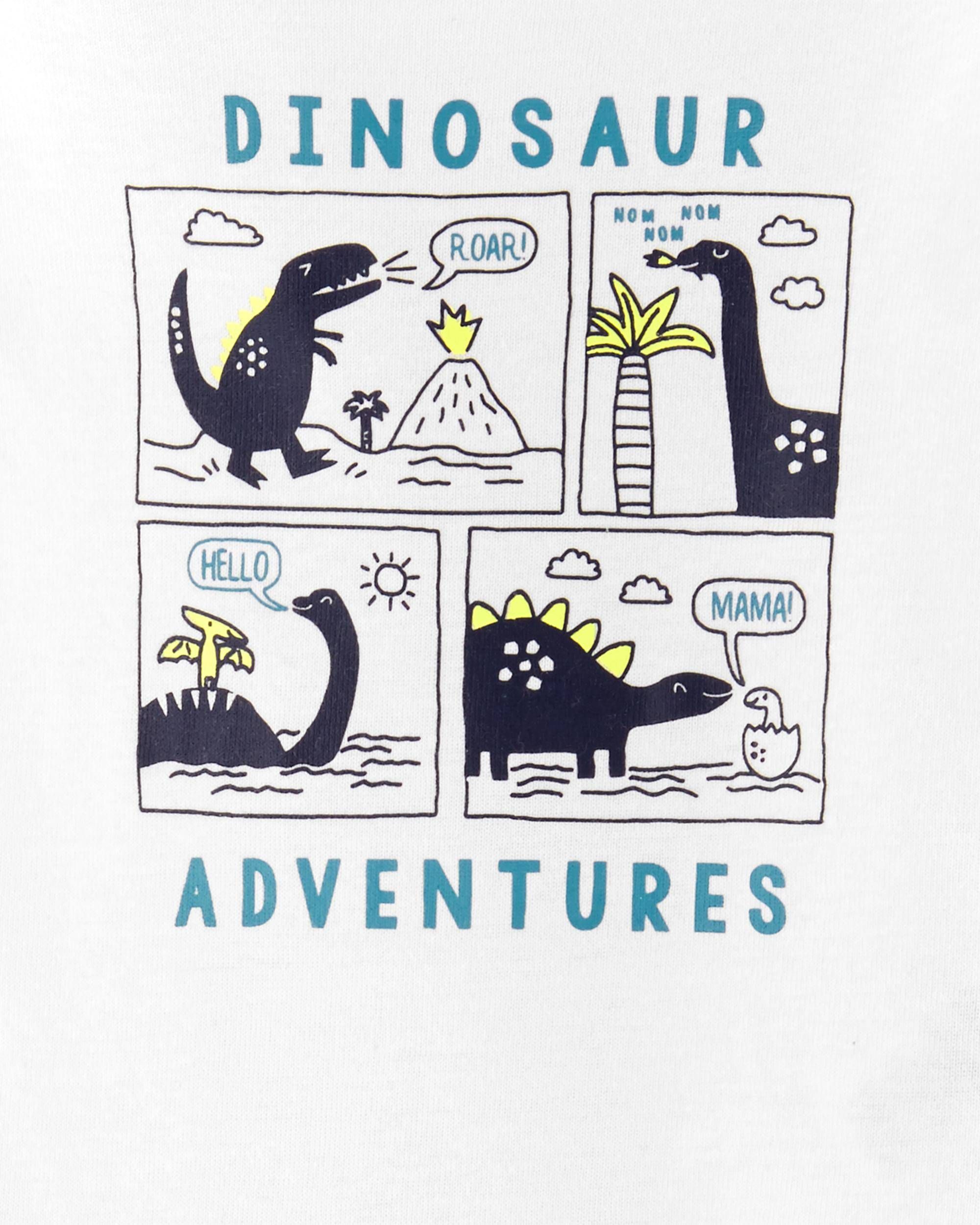 SET CARTER'S, PŘÍBĚH S DINOSAURY, MODRÝ, BAVLNA Velikost: 18M - obrázek 2