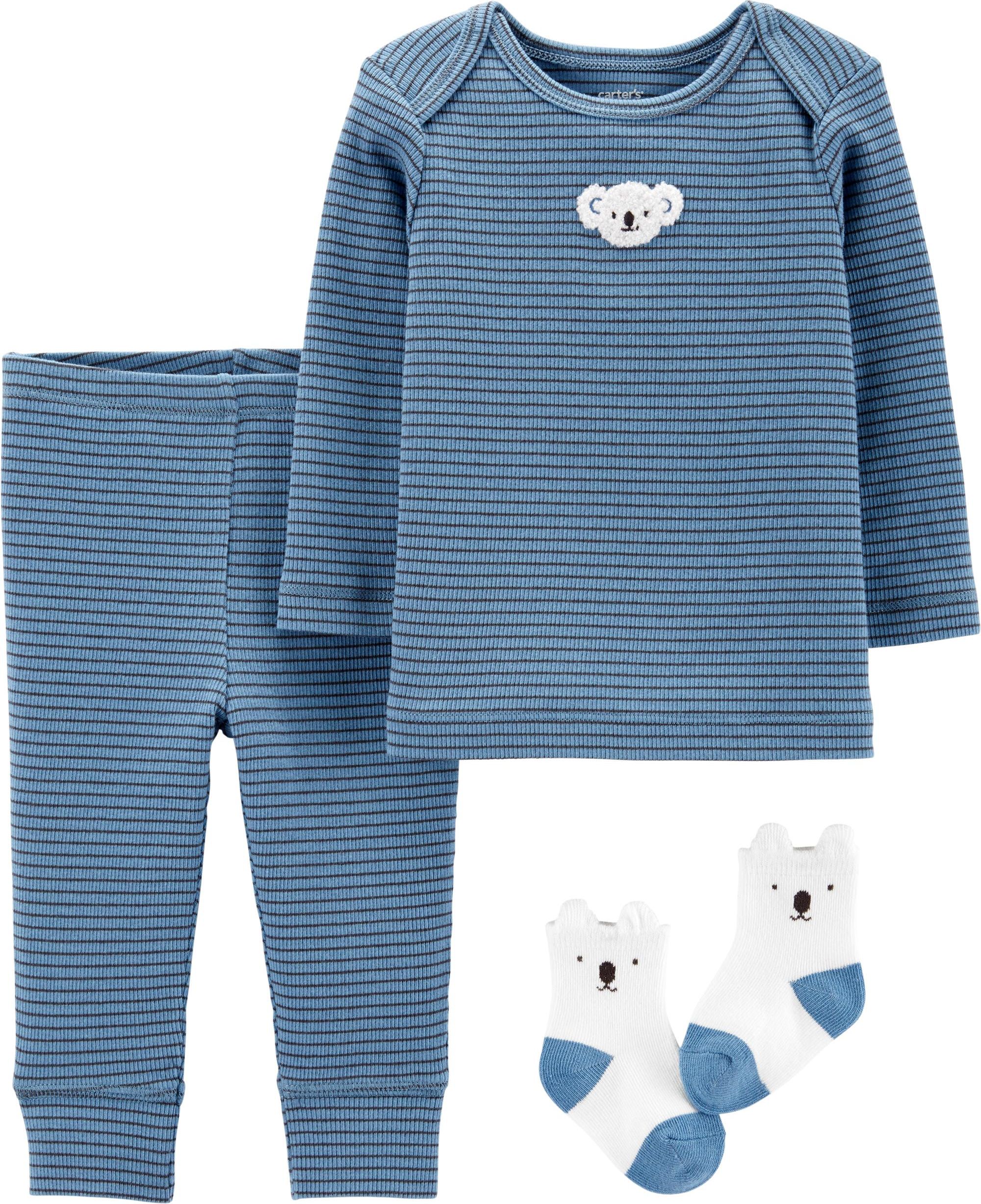 SET CARTER'S, KOALA KOLEKCE, TAKE ME HOME, MODRÝ, BAVLNA Velikost: 12M - obrázek 1