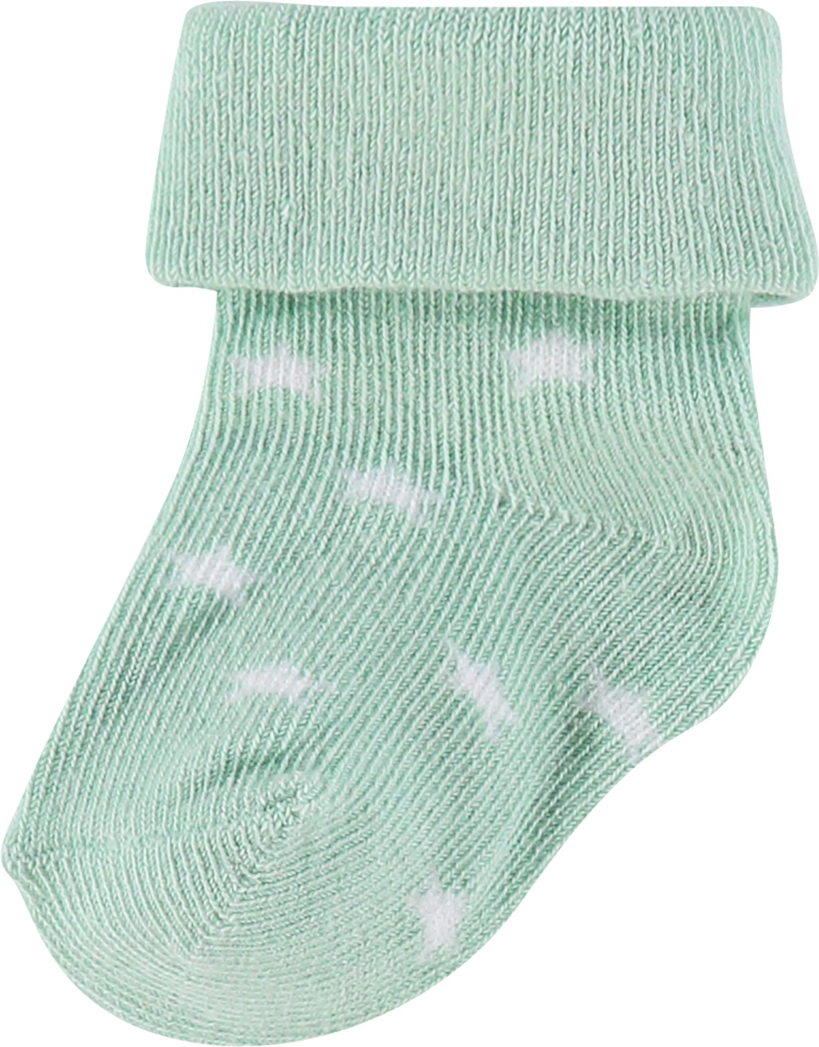 PONOŽKY NOPPIES LEVI, MINT, 2 PÁRY Velikost: 3-6 MĚSÍCŮ - obrázek 2