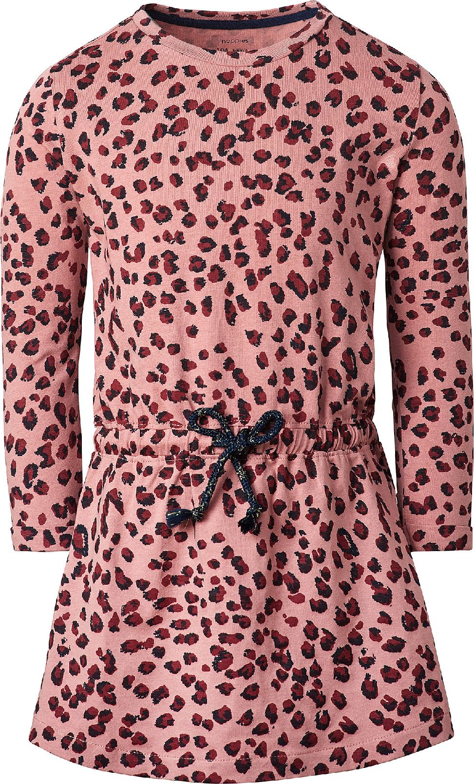 ŠATY NOPPIES REITZ, LEOPARD, RŮŽOVÉ, BAVLNA Velikost: 104 - obrázek 1