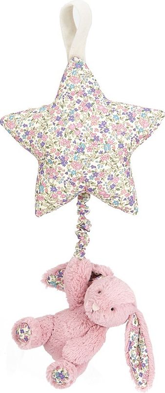 HRAJÍCÍ ZÁVĚSNÝ KRÁLÍČEK JELLYCAT, S KYTIČKAMI, TULIP - obrázek 1