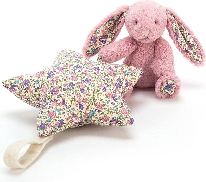 HRAJÍCÍ ZÁVĚSNÝ KRÁLÍČEK JELLYCAT, S KYTIČKAMI, TULIP - obrázek 2