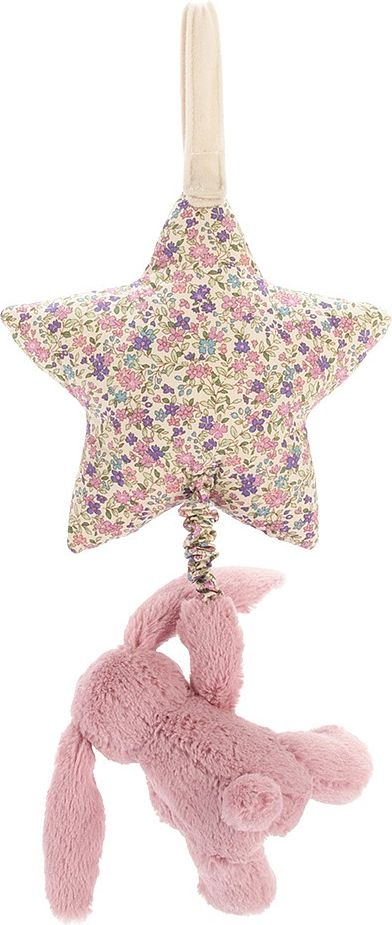 HRAJÍCÍ ZÁVĚSNÝ KRÁLÍČEK JELLYCAT, S KYTIČKAMI, TULIP - obrázek 3