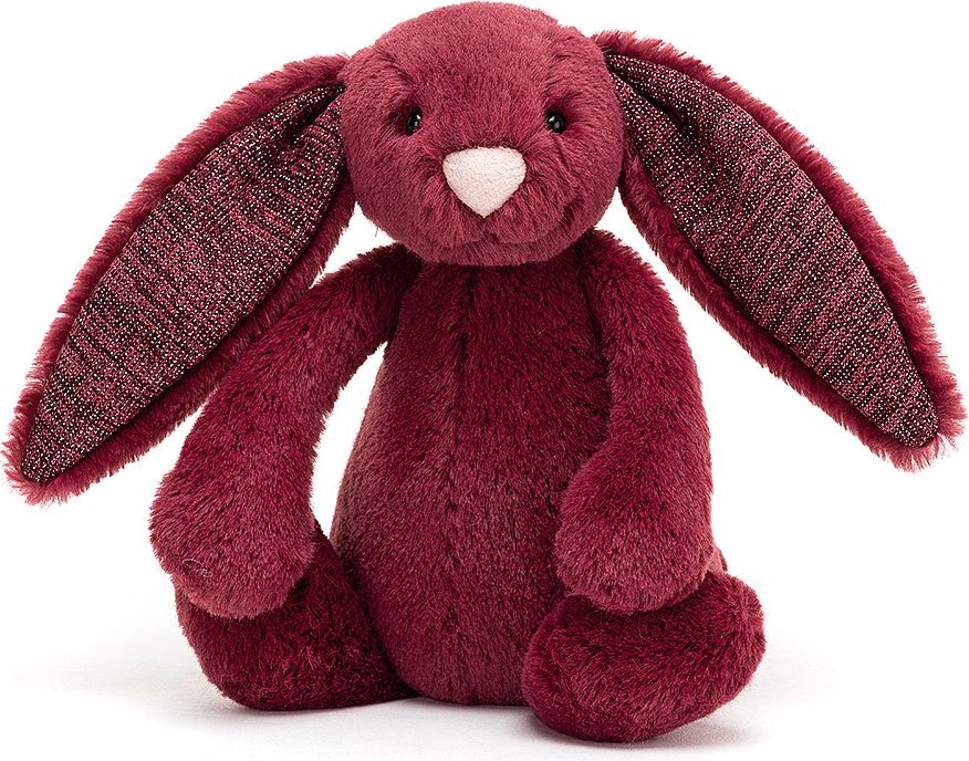 PLYŠOVÝ KRÁLÍČEK JELLYCAT, SPARKLY CASSIS, 18 CM - obrázek 1