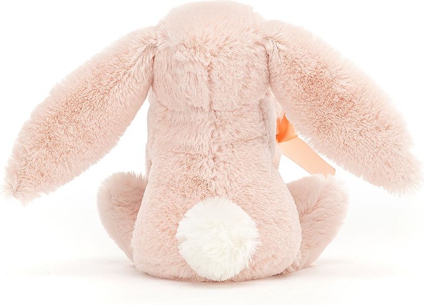 MUCHLÁČEK JELLYCAT S KRÁLÍČKEM A KYTIČKAMI, BLUSH - obrázek 3