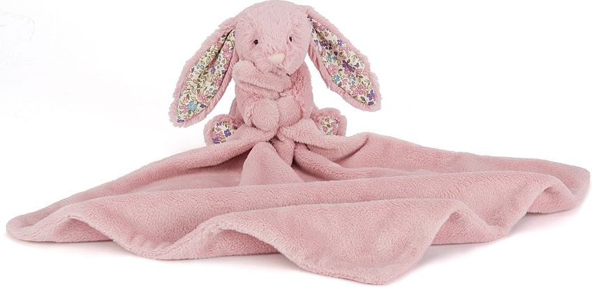 MUCHLÁČEK JELLYCAT S KRÁLÍČKEM A KYTIČKAMI, TULIP - obrázek 1