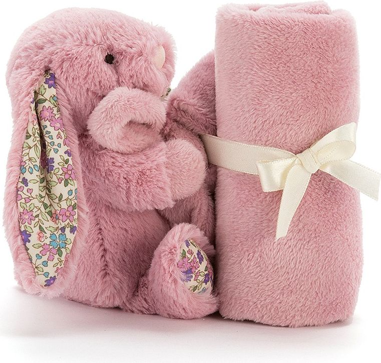 MUCHLÁČEK JELLYCAT S KRÁLÍČKEM A KYTIČKAMI, TULIP - obrázek 3
