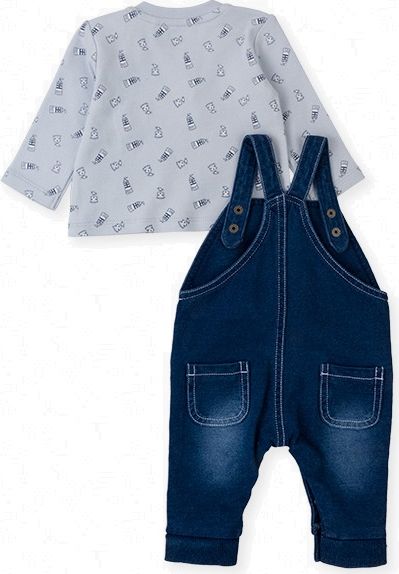 SET LOSAN DENIM, S MAJÁKY, SKY BLUE Velikost: 56 - obrázek 2