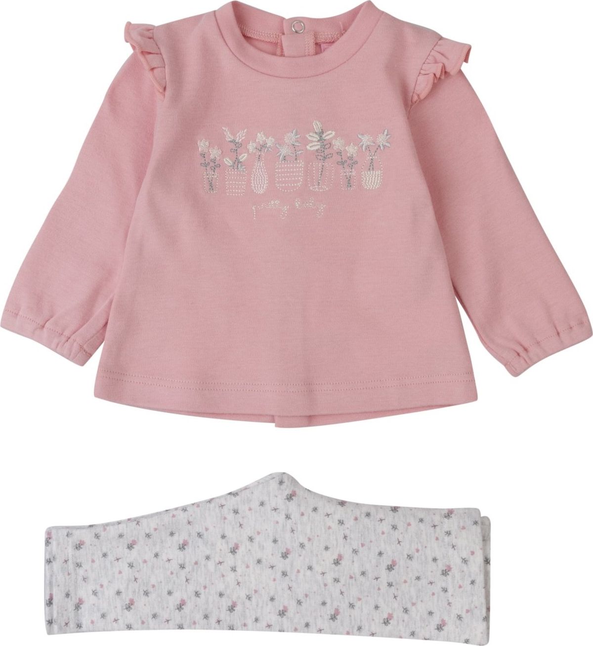 SET LOSAN, S KYTIČKAMI, DULL PINK Velikost: 56 - obrázek 1