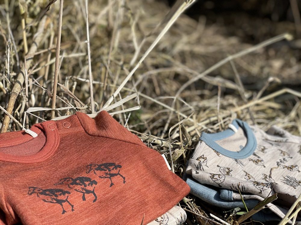 BODY CELAVI KOJENECKÉ, KAČENKY, BAKED CLAY, MERINO VLNA / BAMBUS Velikost: 80 - obrázek 2