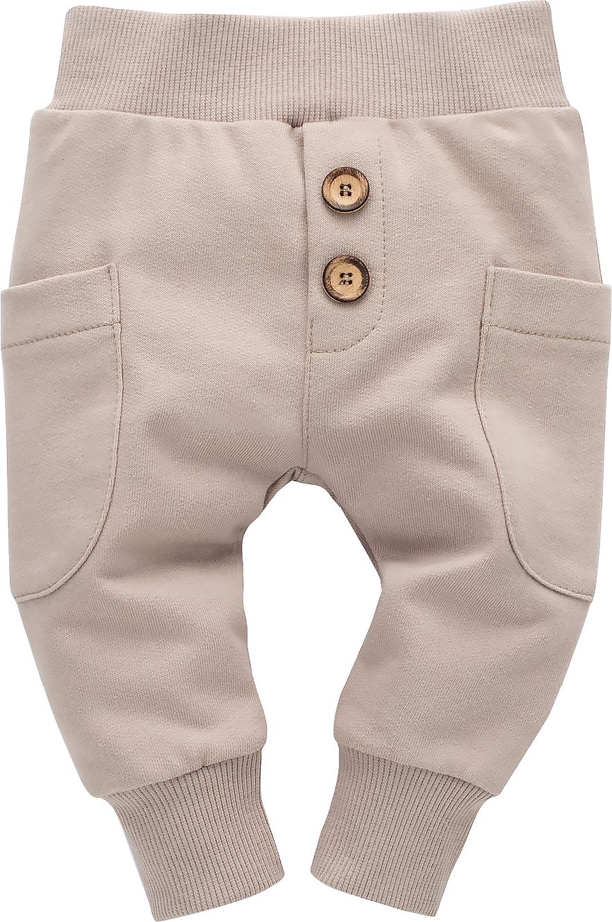 KALHOTY PINOKIO, BEIGE, WOODEN PONY Velikost: 62 - obrázek 1