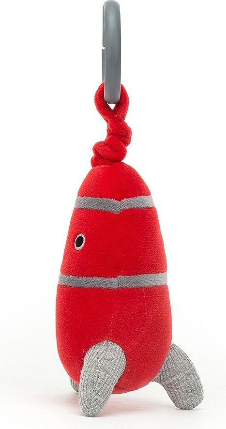 CHRASTÍCÍ RAKETA JELLYCAT, VIBRAČNÍ, ZÁVĚSNÁ - obrázek 2