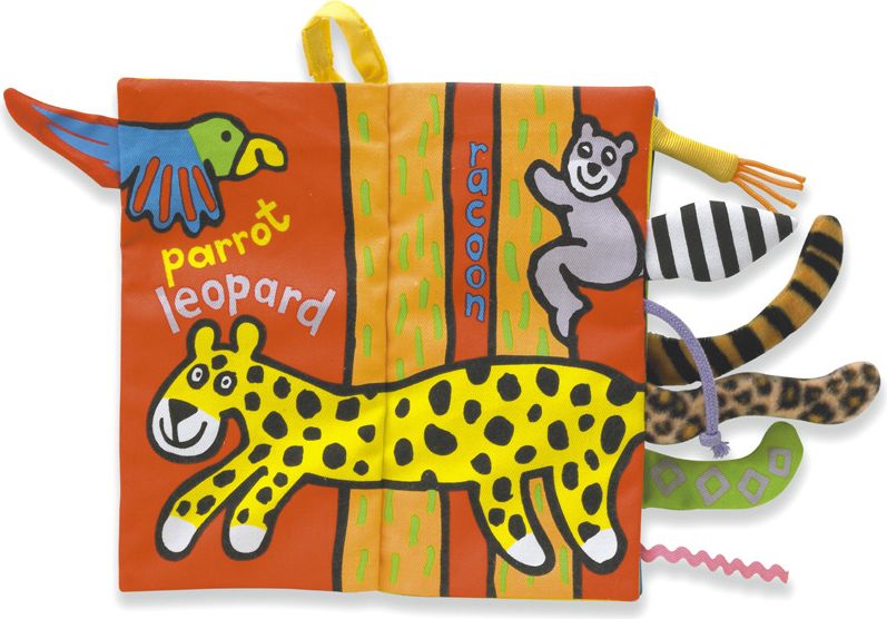 TEXTILNÍ KNÍŽKA JELLYCAT, ZVÍŘÁTKA Z DŽUNGLE - obrázek 2