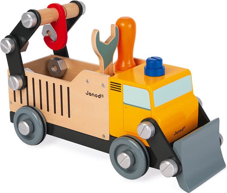 DŘEVĚNÁ STAVEBNICE JANOD, NÁKLADNÍ AUTO - obrázek 3
