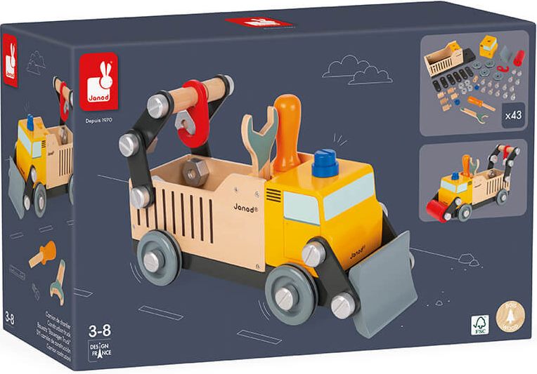 DŘEVĚNÁ STAVEBNICE JANOD, NÁKLADNÍ AUTO - obrázek 8