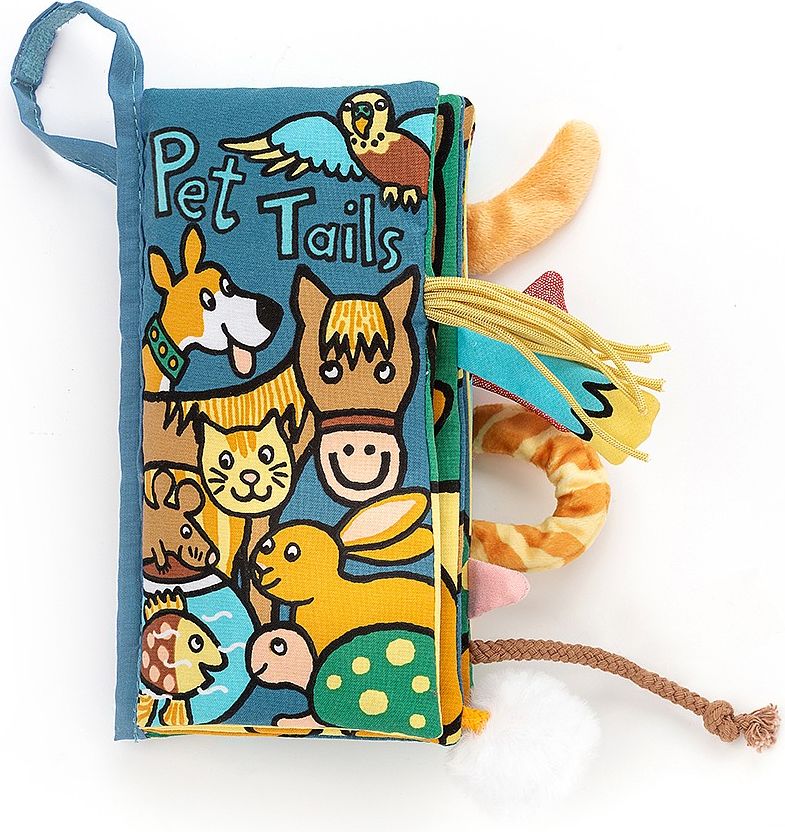 TEXTILNÍ KNÍŽKA JELLYCAT, DOMÁCÍ ZVÍŘÁTKA - obrázek 1